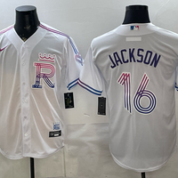Men's Kansas City Royals Bo Jackson #16 White 2026 City Connect Stadium Jersey