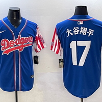Men's Los Angeles Dodgers Shohei Ohtani Royal Player Game Jersey1