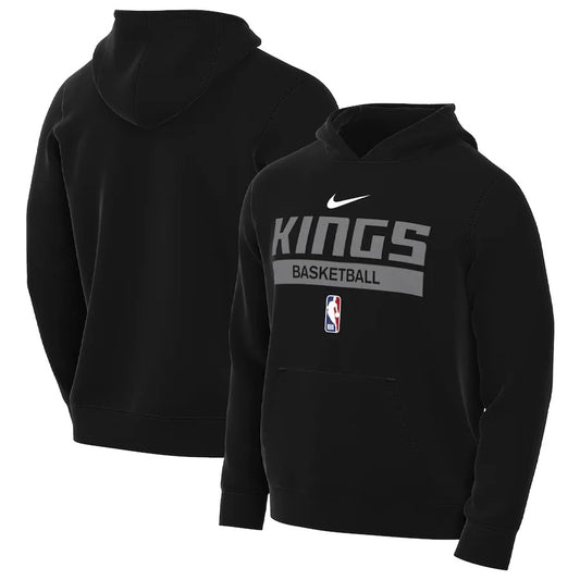 Men's Sacramento Kings 2022/23 Spotlight On-Court Practice Performance Pullover Hoodie