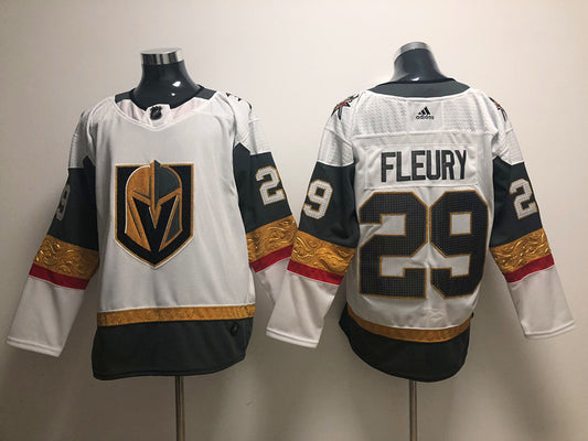 Men's Vegas Golden Knights Marc-Andre Fleury #29 White Breakaway Player Jersey1