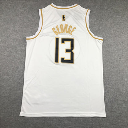 Men's LA Clippers Paul George #13 White Swingman Player Jersey1