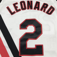Men's LA Clippers Kawhi Leonard #2 NBA Player Jersey1 - Retro White
