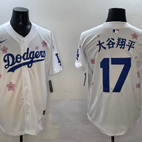 Shohei Ohtani Los Angeles Dodgers White Alternate Replica Player Jersey - JerseysFreak