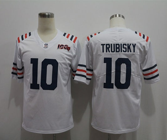 Men's Chicago Bears Mitch Trubisky 2021 NFL Draft First Round Pick Alternate Jersey1