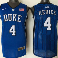 Men's Duke Blue Devils J.J Redick #4 Blue Player Game Jersey