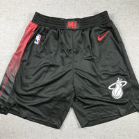 Men's Miami Heat Black 2023/24 Swingman City Edition Shorts1