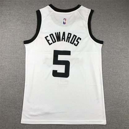 Men's Minnesota Timberwolves Kyle Anderson #5 White 2022/23 Swingman Jersey1 - City Edition