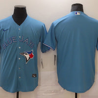 Men's Toronto Blue Jays Powder Blue Alternate Replica Team Blank Jersey1