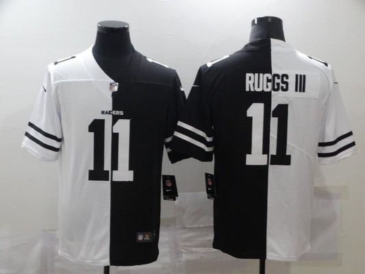 Men's Las Vegas Raiders Henry Ruggs III #11 Black/White Game Jersey1