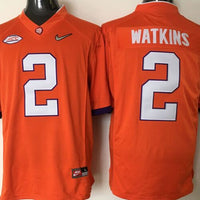 Men's Clemson Tigers Sammy Watkins #2 Orange Game Jersey