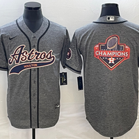 Men's Houston Astros Gray Joint Edition Replica Player Jersey1
