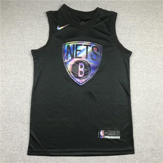 Men's Brooklyn Nets Kevin Durant #7 Black Player Jersey1