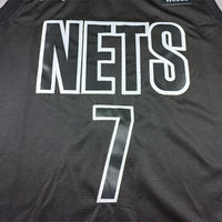 Men's Brooklyn Nets Kevin Durant #7 Black 2022/23 Statement Edition Swingman Jersey1