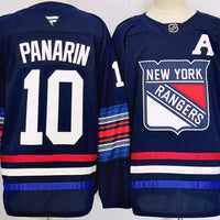 Men's New York Rangers Artemi Panarin #10 Navy Player Jersey