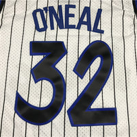 Men's Orlando Magic Shaquille O'Neal White Classics 1994-95 Swingman Jersey1