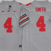 Men's Ohio State Buckeyes Jeremiah Smith #4 Gray Player Jersey