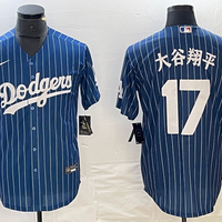Men's Los Angeles Dodgers Shohei Ohtani #17 Royal Player Jersey1