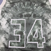 Men's Milwaukee Bucks Giannis Antetokounmpo #34 Brown Select Series Swingman Jersey1