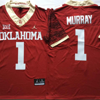 Men's Oklahoma Sooners Kyler Murray #1 Crimson Player Jersey