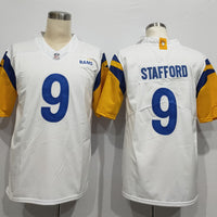 Men's Los Angeles Rams Matthew Stafford #9 White Legend Jersey1
