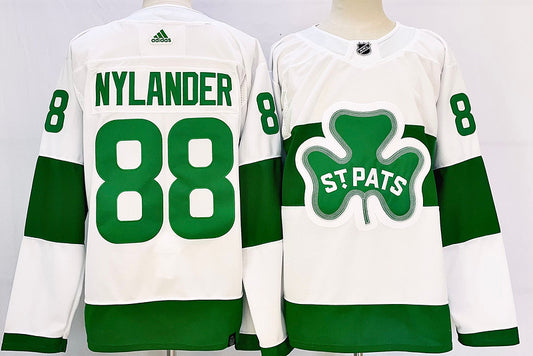 Men's Toronto Maple Leafs William Nylander #88 White Jersey1