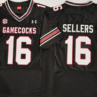 Men's South Carolina Gamecock Lanorris Sellers #16 Black Player Jersey