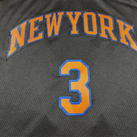 Men's New York Knicks Josh Hart #3 Black Swingman Jersey - Statement Edition