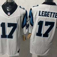Men's Carolina Panthers Xavier Legette #17 White Game Jersey