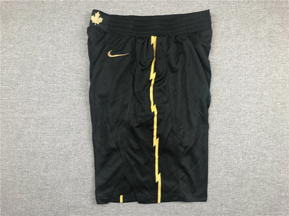 Men's Toronto Raptors Black Basketball Shorts1 City Edition