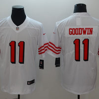 Men's San Francisco 49ers Marquise Goodwin #11 White Game Jersey1