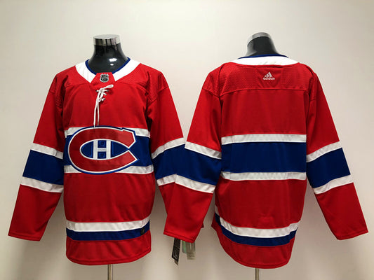 Men's Montreal Canadiens Red Breakaway Home Blank Jersey1