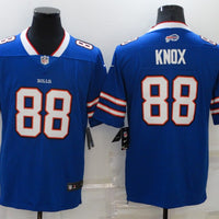 Men's Buffalo Bills Dawson Knox #88 Blue Game Player Jersey1