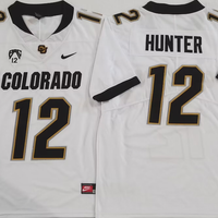 Men's Colorado Buffaloes Travis Hunter #12 White Player Jersey