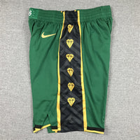 Men's Boston Celtics Green 2022/23 City Edition Basketball Shorts1