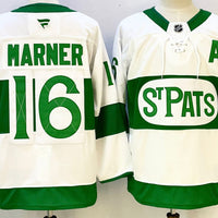 Men's Toronto Maple Leafs Mitch Marner #16 Fanatics White Retro Version Player Jersey