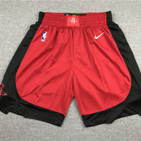 Men's Houston Rockets Red 2021/22 Icon Edition Basketball Shorts1