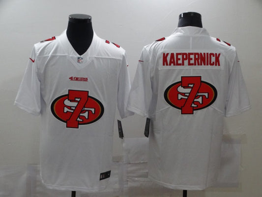 Men's San Francisco 49ers Colin Kaepernick #7 White Alternate Game Jersey1