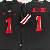 Men's Ohio State Buckeyes Quinshon Judkins #1 Black Player Jersey