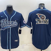 Men's Tennessee Titans Navy Fashion Jersey1