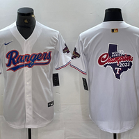 Men's Texas Rangers White 2024 Gold Collection Game Jersey1