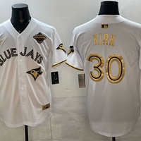 Men's Toronto Blue Jays Alejandro Kirk #30 White Player Jersey