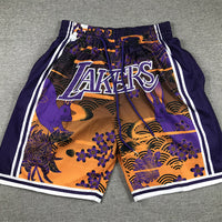 Men's Los Angeles Lakers Year of Rabbit Edition Pocket Shorts1