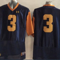 Men's Notre Dame Fighting Irish Joe Montana #3 Navy Player Jersey