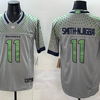 Jaxon Smith-Njigba Seattle Seahawks Wolf Gray Jersey