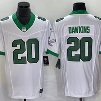 Men's Philadelphia Eagles Brian Dawkins #20 White Game Player Jersey1