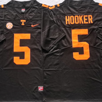 Men's Tennessee Volunteers Hendon Hooker #5 Black Player Game Jersey