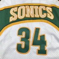 Men's Seattle SuperSonics Ray Allen #34 White 2006-2007 Swingman Jersey
