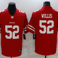Men's San Francisco 49ers Patrick Willis #52 Red Game Jersey1