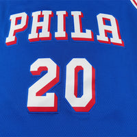 Men's Philadelphia 76ers Jared McCain #20 Royal Swingman Jersey1 - Icon Edition