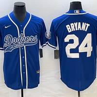 Men's Los Angeles Dodgers Kris Bryant #24 Royal Player Jersey1 Joint Edition